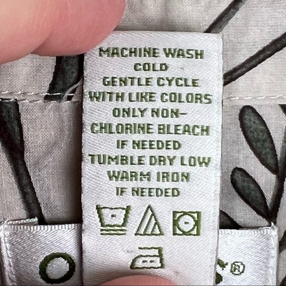 Orvis Womens Long Sleeve Button Down Top Size S Floral Lightweight Hiking Cotton - Picture 11 of 16